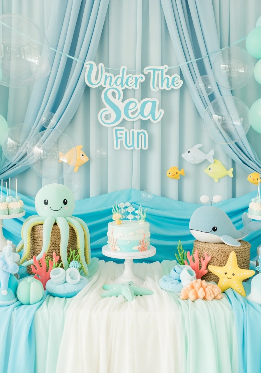 Under The Sea Fun - 50 Best Boy First Birthday Party Ideas
