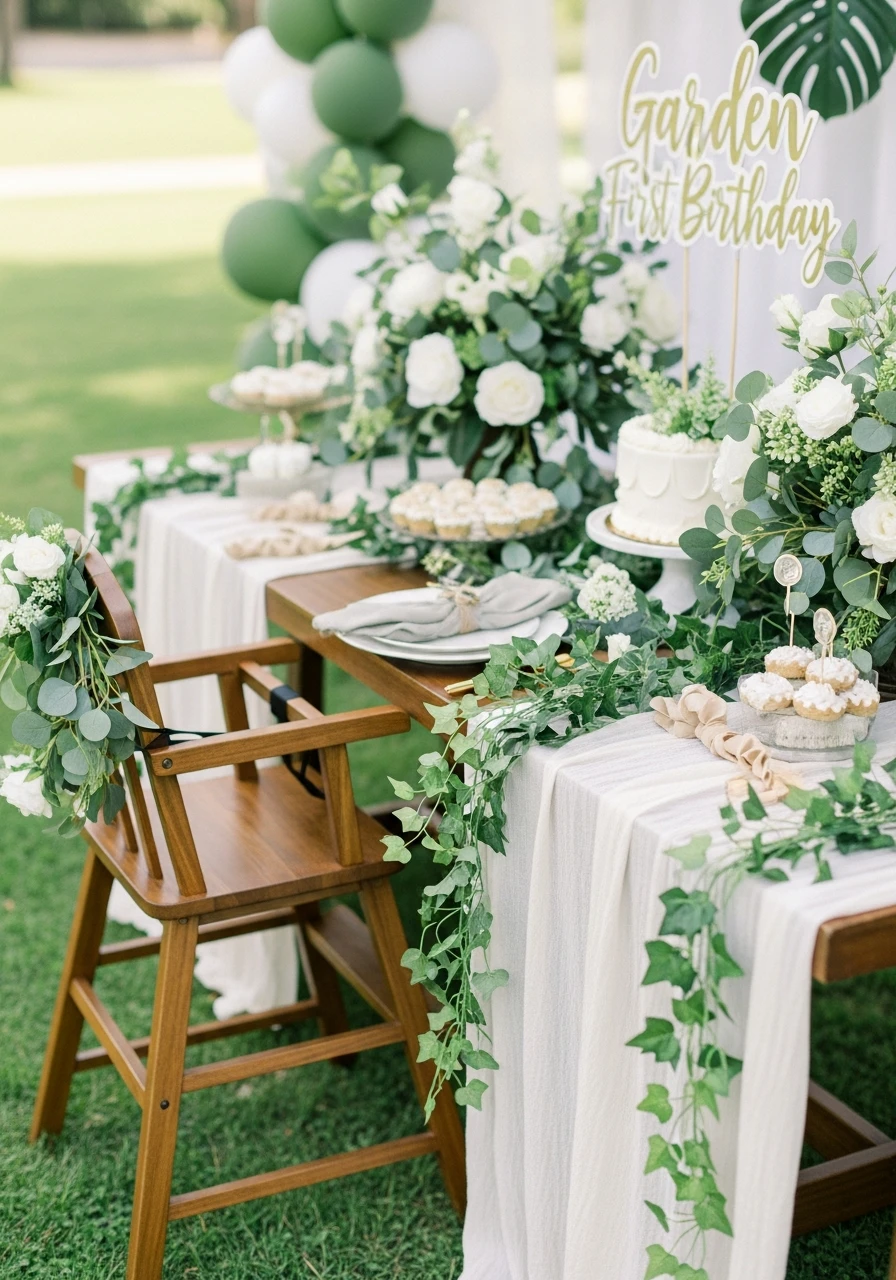 Garden First Birthday - 50 Best Boy First Birthday Party Ideas