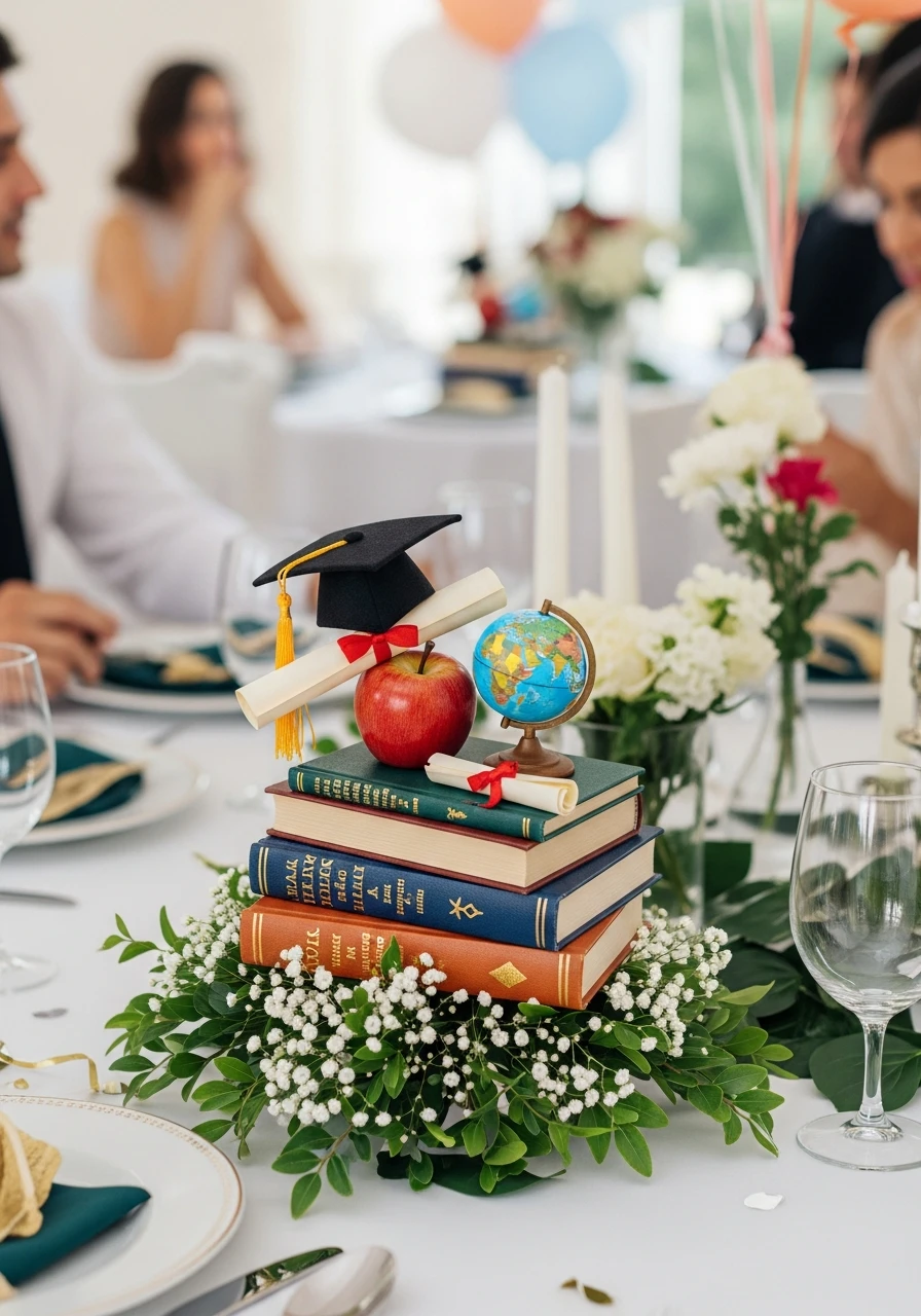 Career Path Centerpiece - Amazing Graduation Centerpiece Ideas
