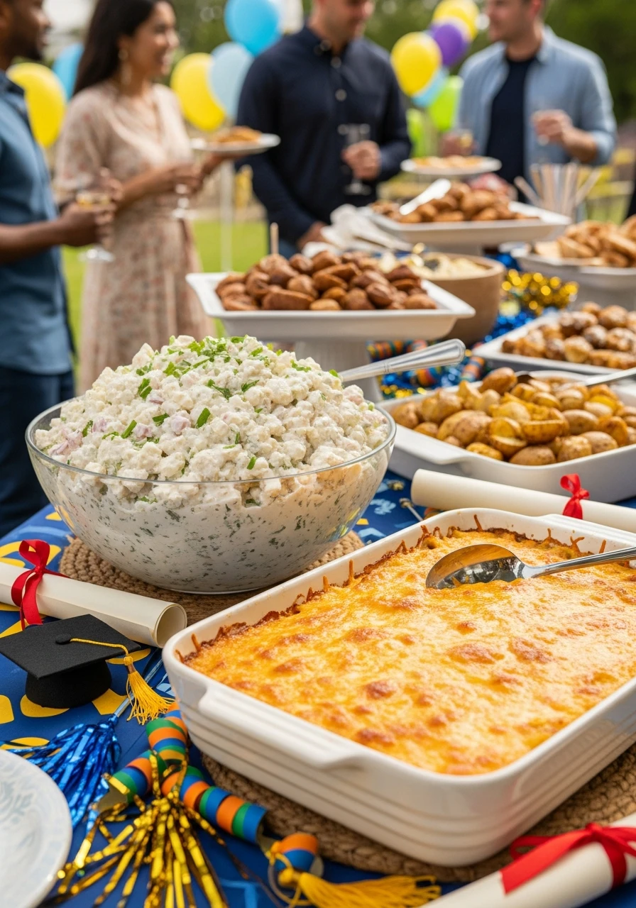 Hearty Potato Sides - 50 Graduation Party Food Ideas That Wow!