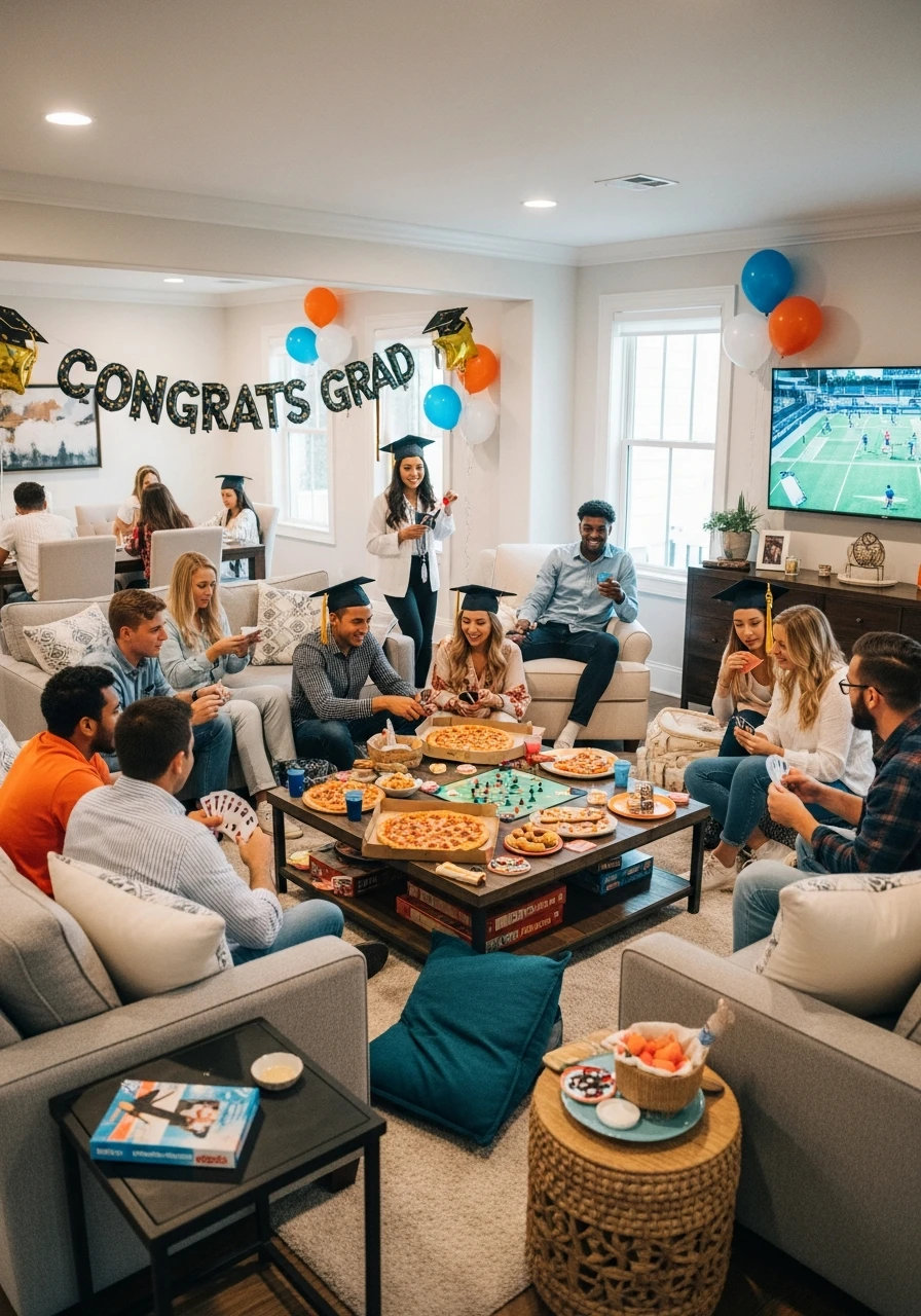 Pizza and Game Night Party