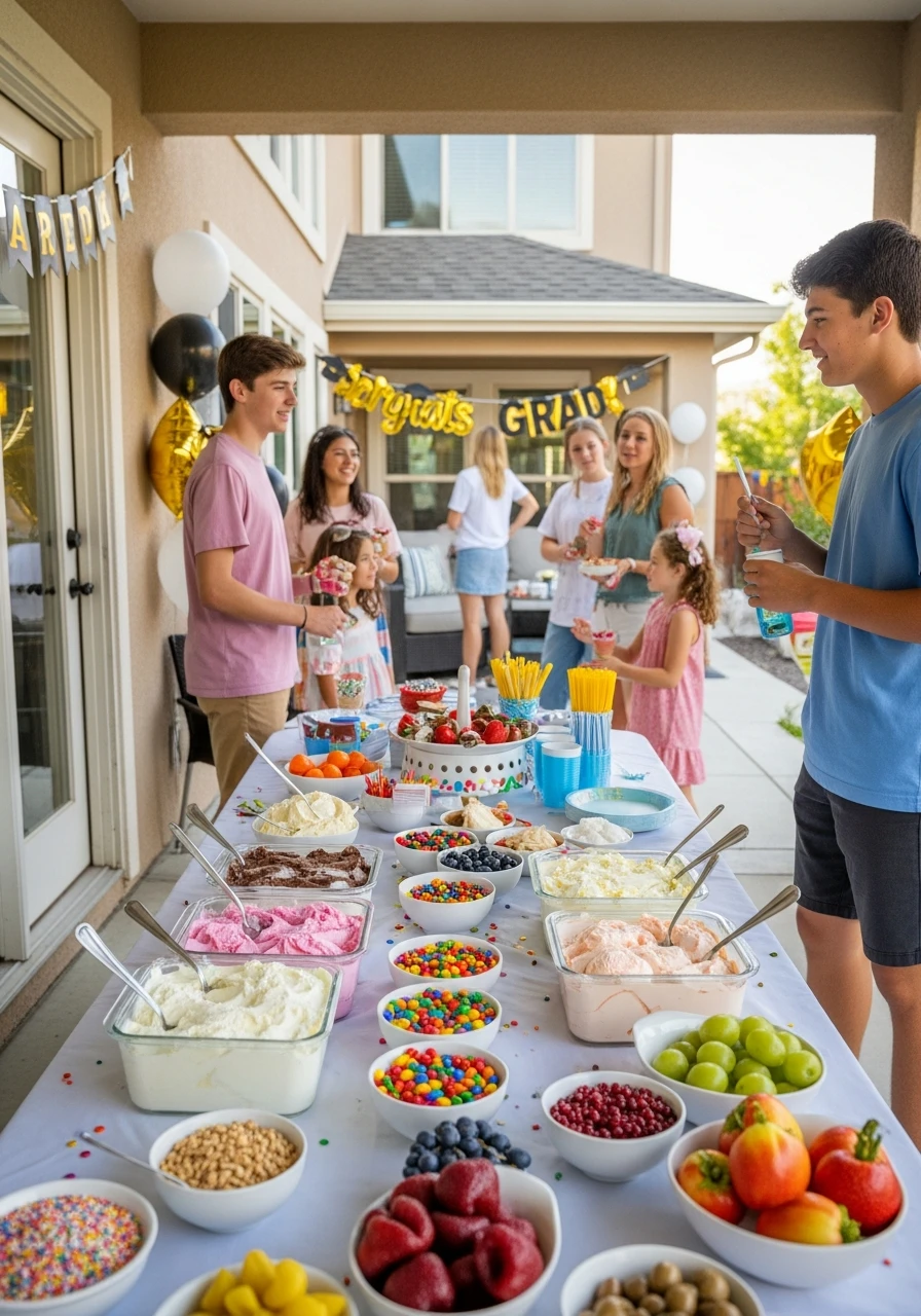 Ice Cream Sundae Bar