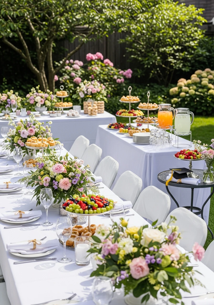 Garden Brunch Graduation Party