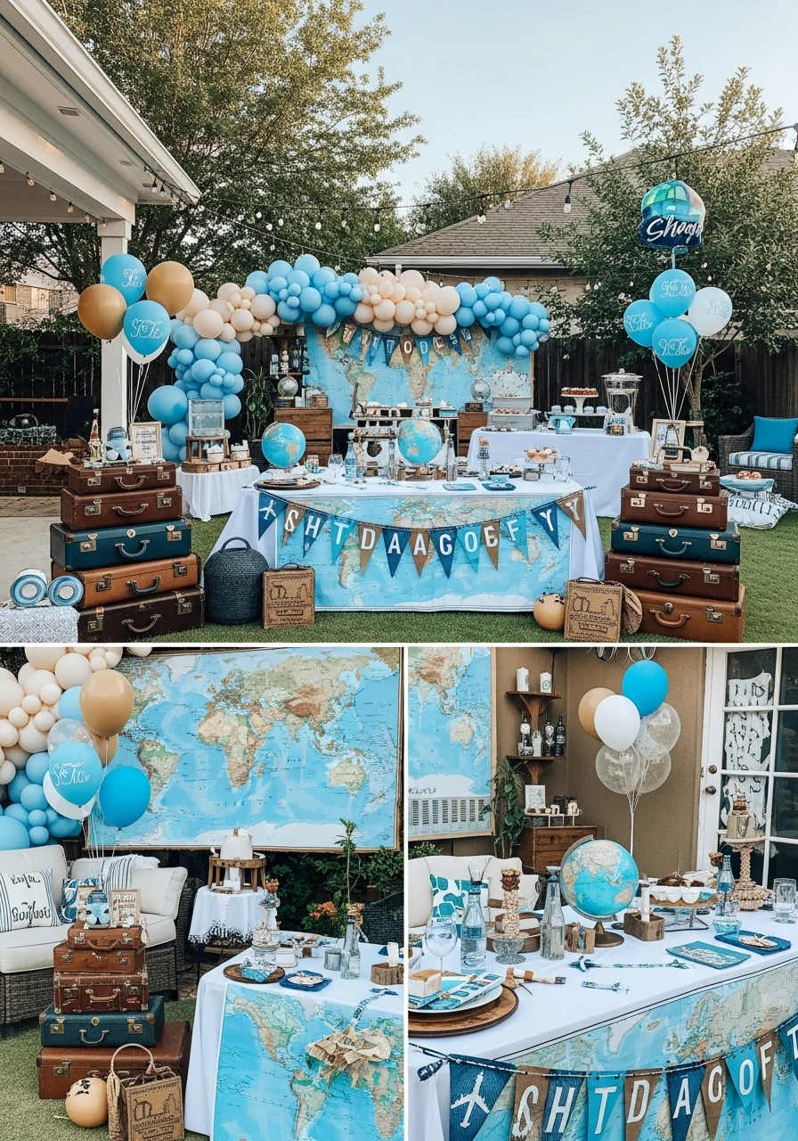 Travel Theme Send-Off Party