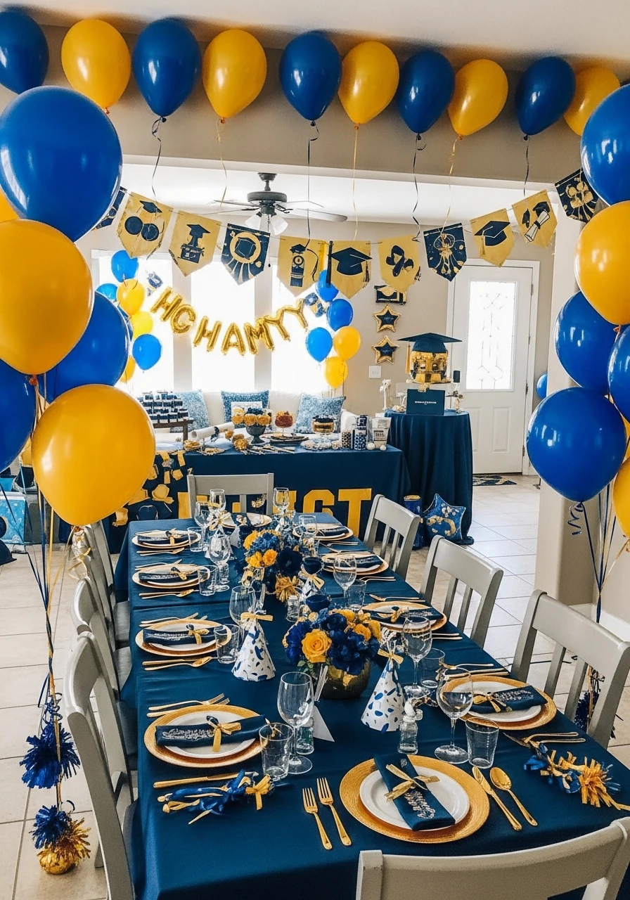 School Colors Theme Party