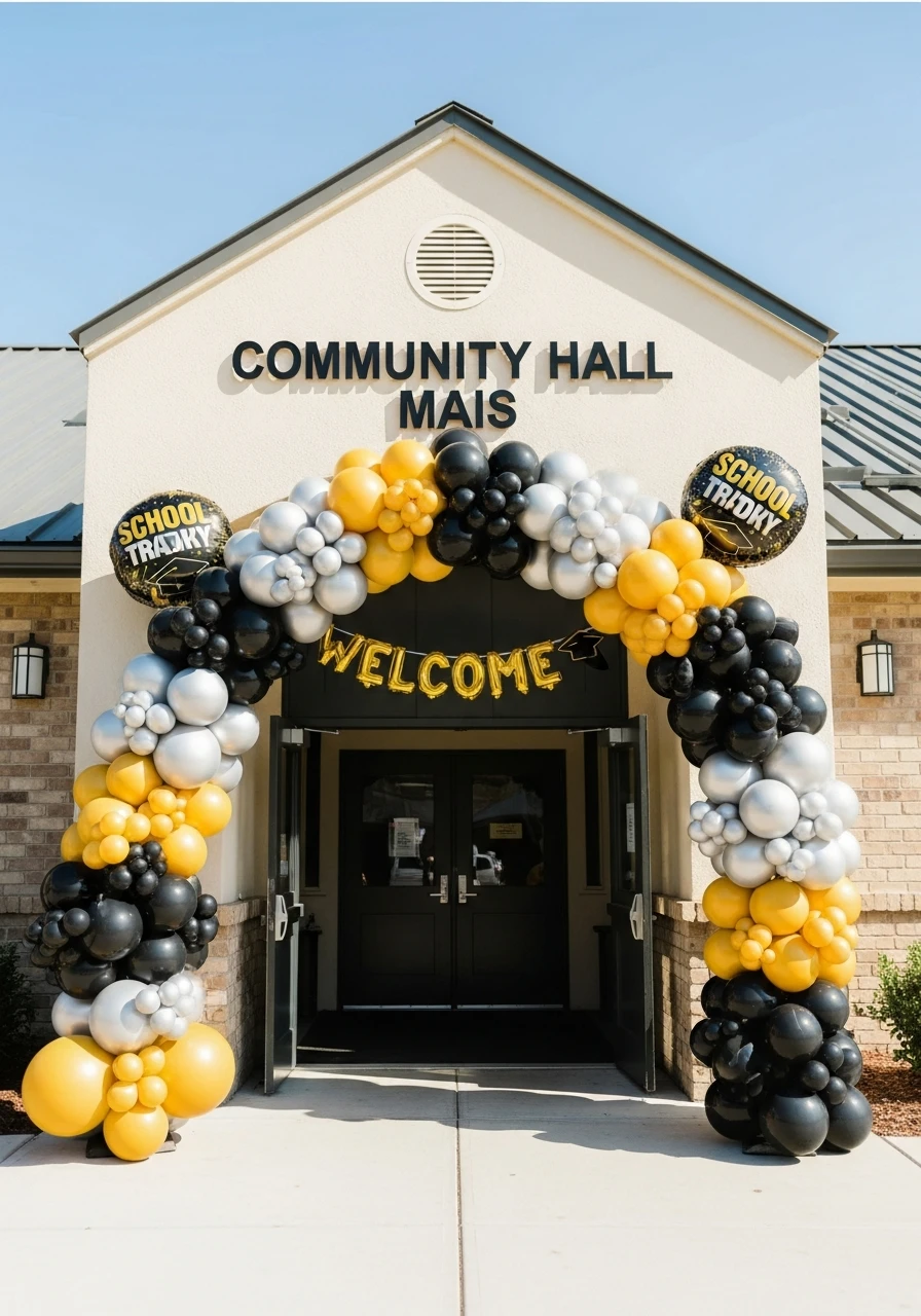 Balloon Arch Entrance Display