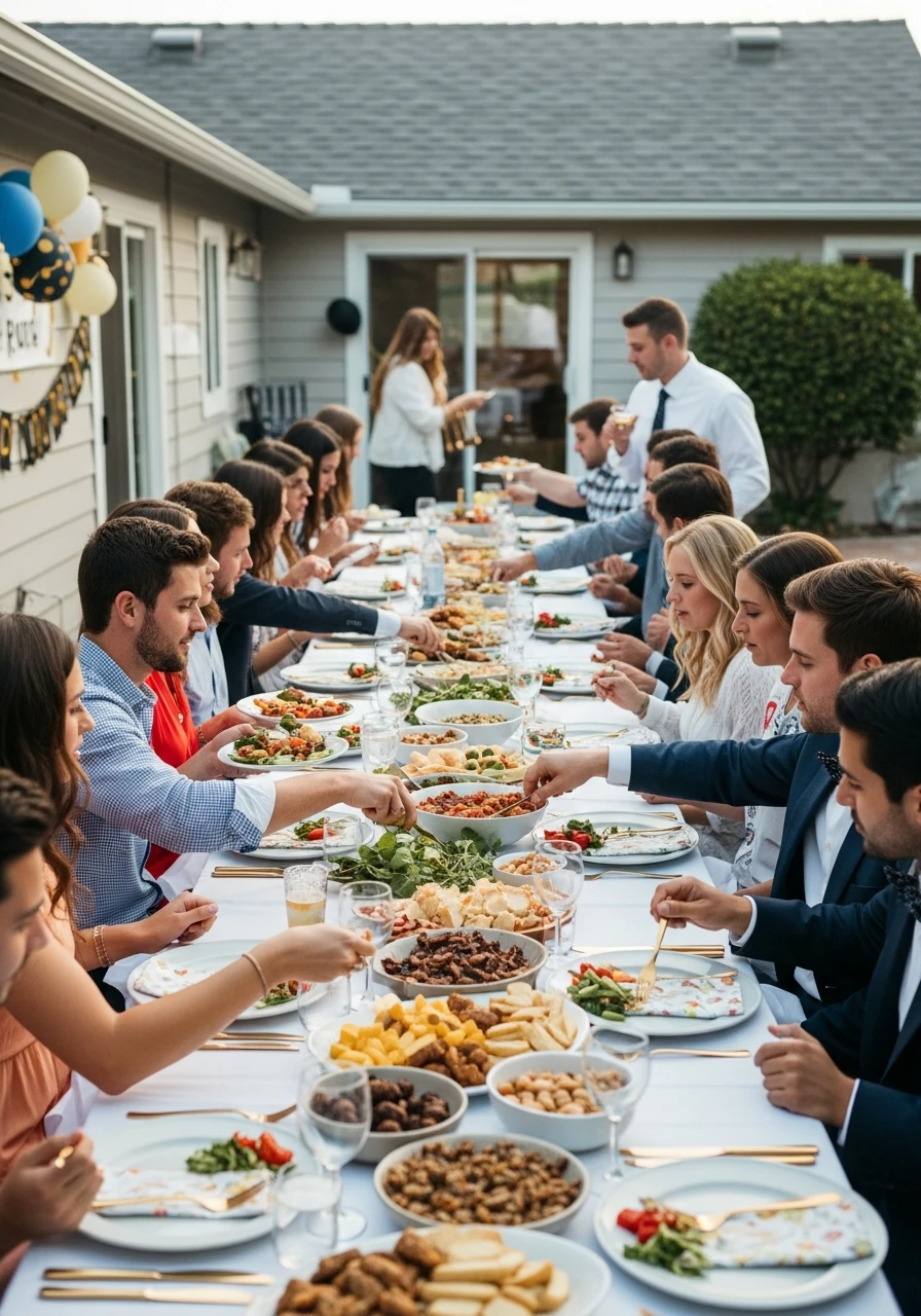 Family Style Dinner Celebration