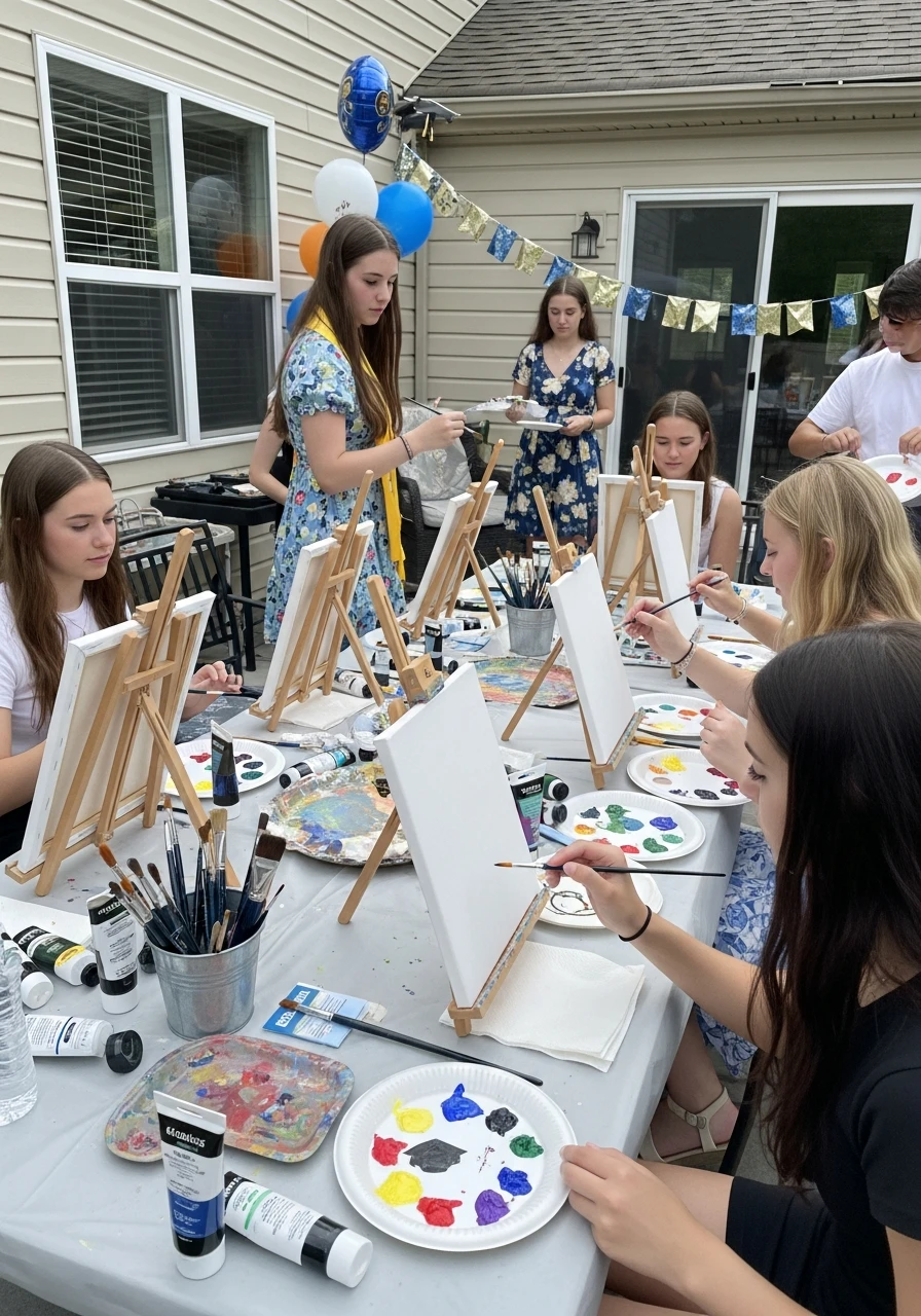 Art and Paint Party Celebration