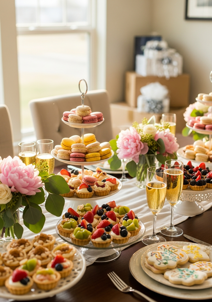 Focus on Sweet Treats - 50 Best Housewarming Party Ideas for Your New Home