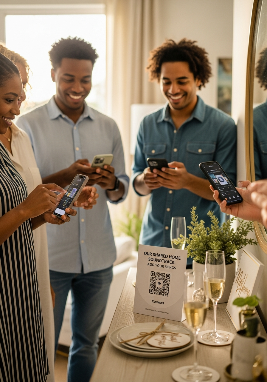 Build a Home Playlist - 50 Best Housewarming Party Ideas for Your New Home