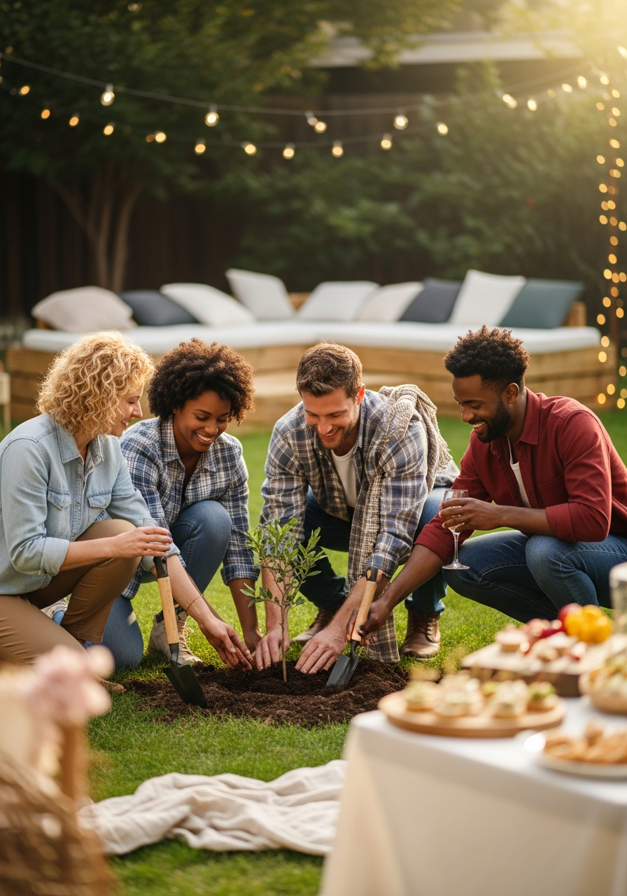 Plant a Symbol - 50 Best Housewarming Party Ideas for Your New Home