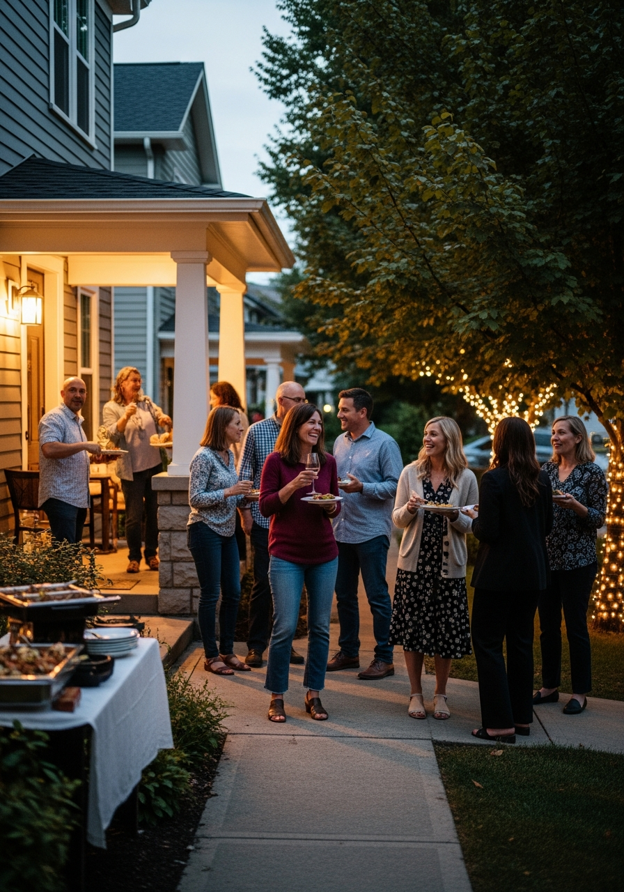 Multi-Stop Dinner Party - 50 Best Housewarming Party Ideas for Your New Home