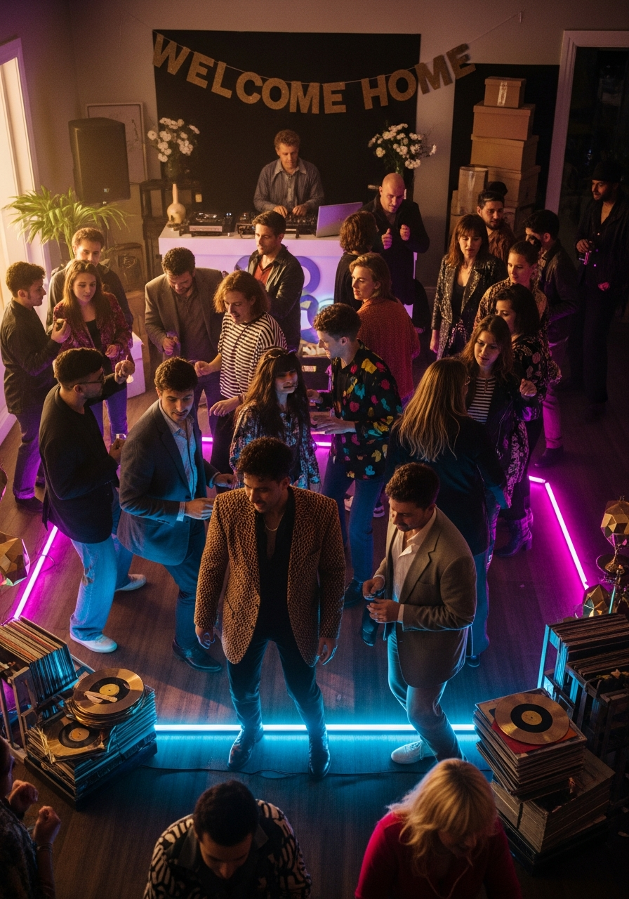 High-Energy Dance Party - 50 Best Housewarming Party Ideas for Your New Home