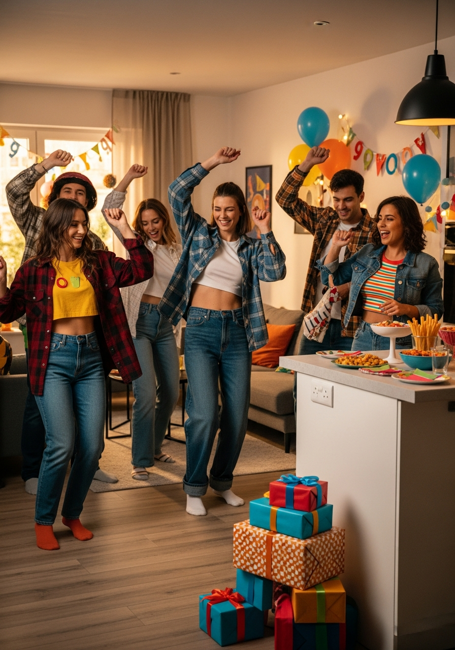 Throwback Decade Theme - 50 Best Housewarming Party Ideas for Your New Home