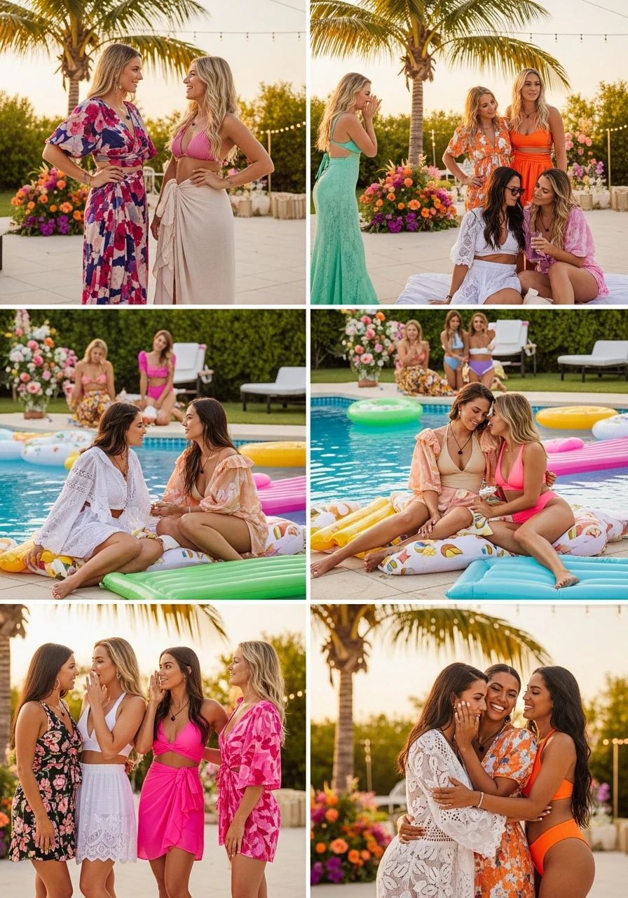 Couple Up Photo Challenge - Love Island Bachelorette Theme
