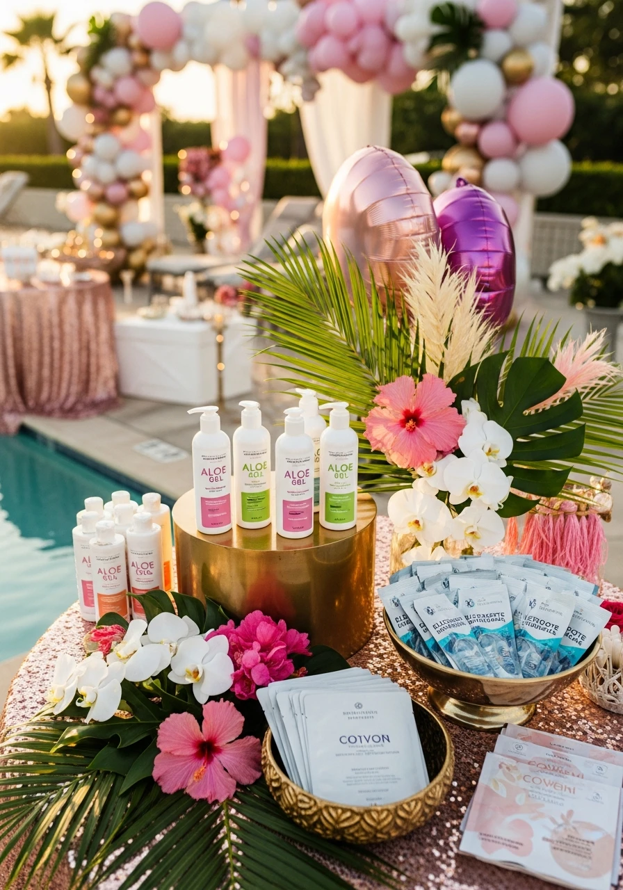 After-Sun Recovery Station - Love Island Bachelorette Theme