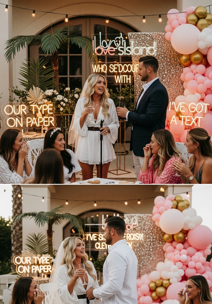Final Recoupling Toast - Love Island Bachelorette Theme