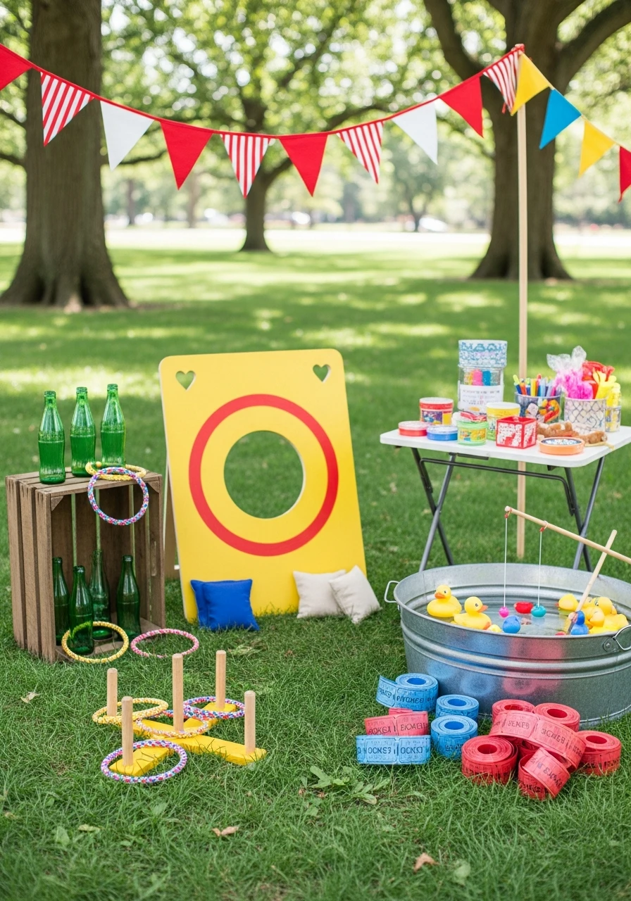 Vintage Carnival Games - 35 Genius Park Birthday Party Ideas Your Guests Will Love