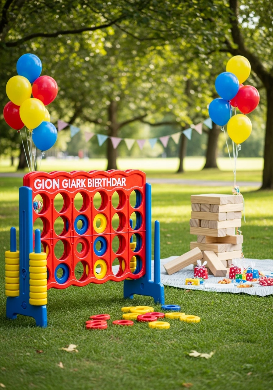 Giant Yard Games Area - 35 Genius Park Birthday Party Ideas Your Guests Will Love