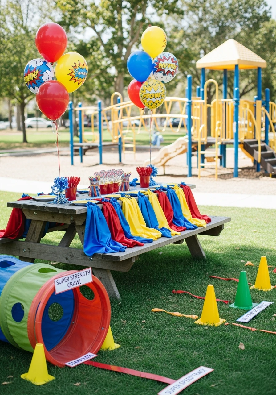 Superhero Training Academy - 35 Genius Park Birthday Party Ideas Your Guests Will Love