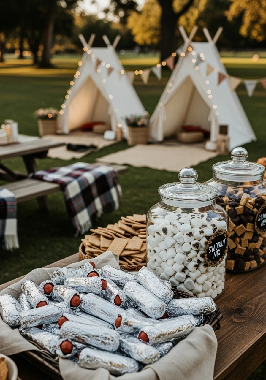 Backyard Campout Vibe - 35 Genius Park Birthday Party Ideas Your Guests Will Love