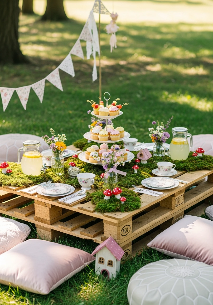 Fairy Garden Tea Party - 35 Genius Park Birthday Party Ideas Your Guests Will Love