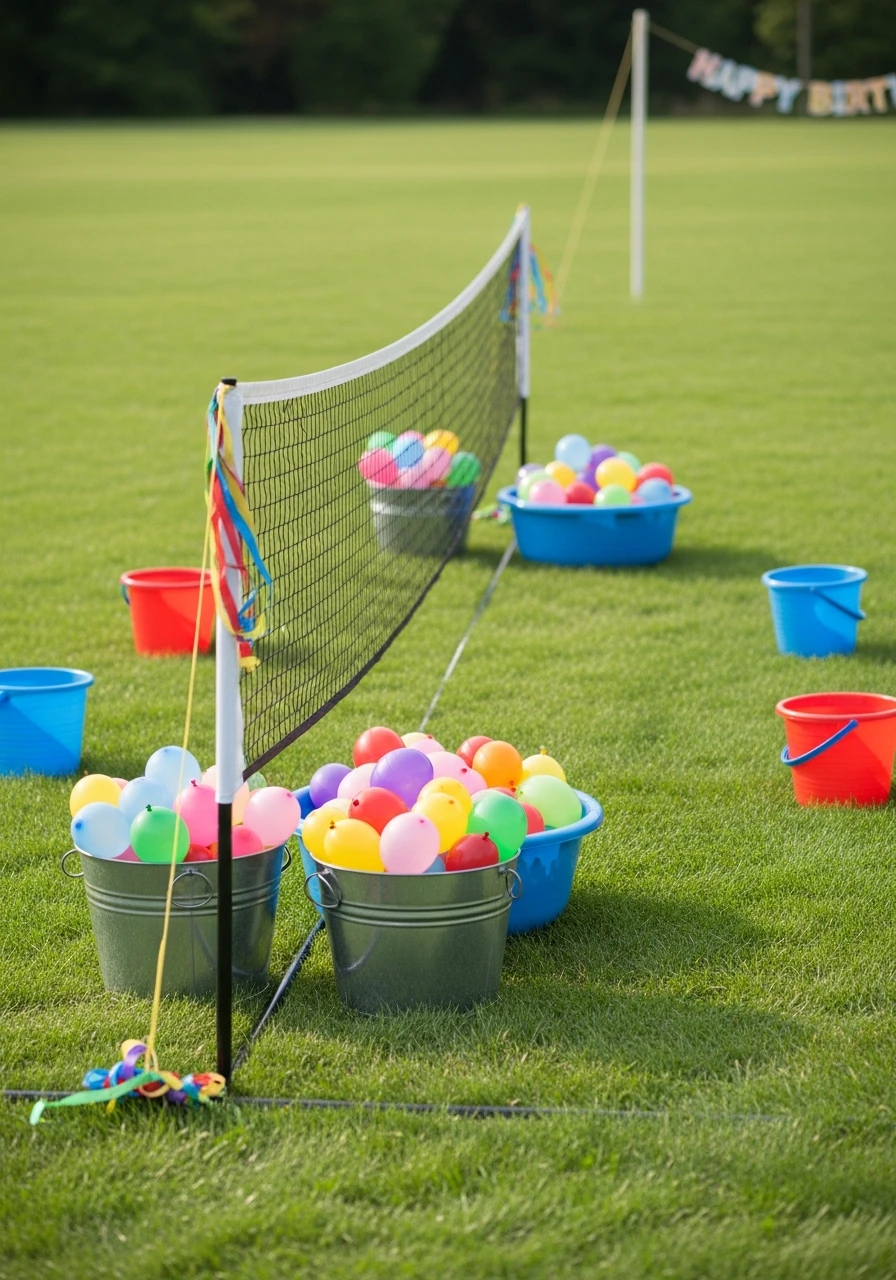 Water Balloon Toss Games - 35 Genius Park Birthday Party Ideas Your Guests Will Love