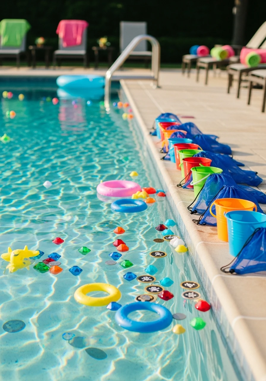 Pool Scavenger Hunt - 35 Awesome Pool Party Ideas You Need This Summer