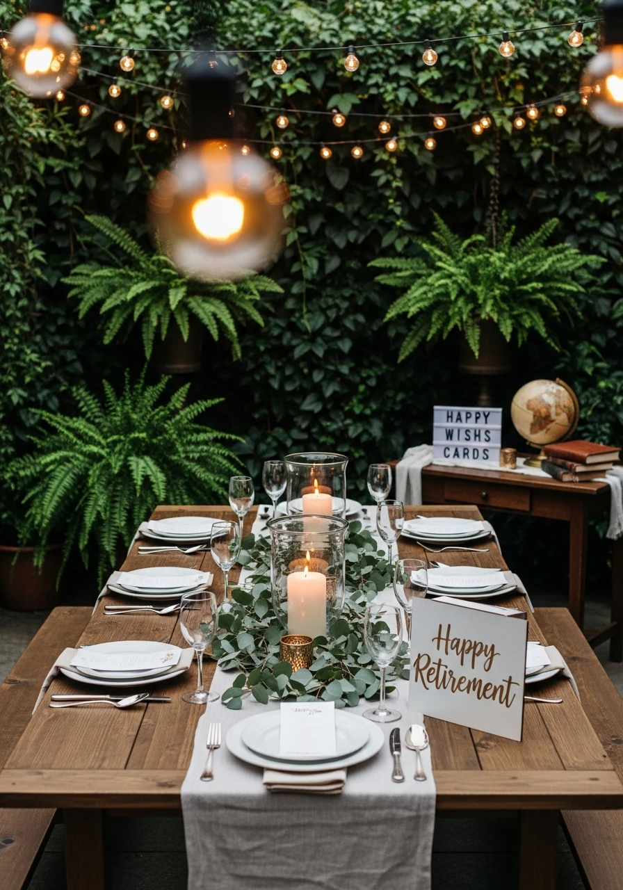 Garden Patio Party - 40 Best Retirement Party Ideas for a Perfect Send-Off