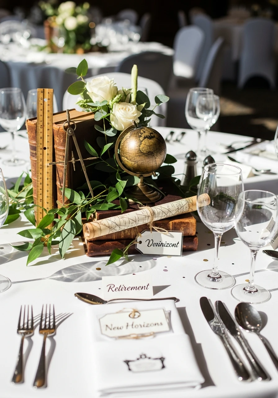 Custom Centerpieces - 40 Best Retirement Party Ideas for a Perfect Send-Off