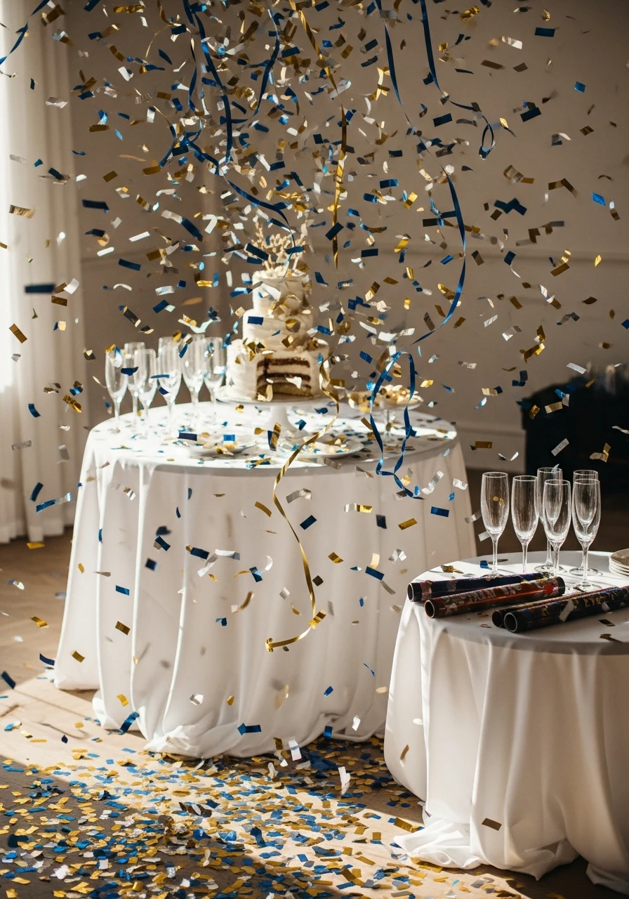 Confetti Send-Off - 40 Best Retirement Party Ideas for a Perfect Send-Off