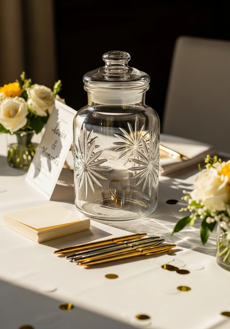 Retirement Memory Jar - 40 Best Retirement Party Ideas for a Perfect Send-Off