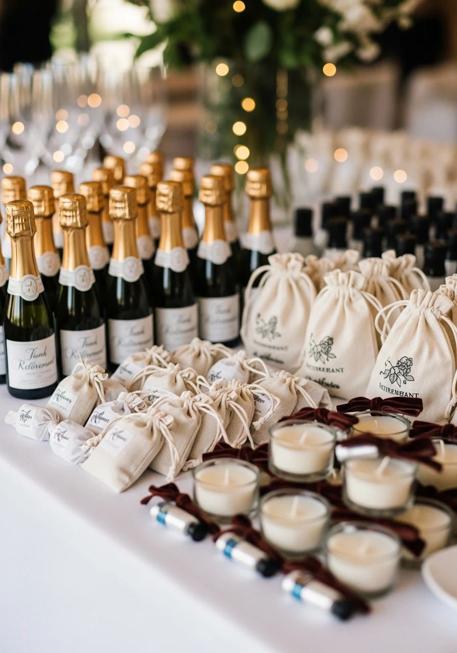 Retirement Favor Bags - 40 Best Retirement Party Ideas for a Perfect Send-Off