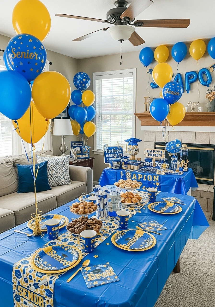 School Colors Theme Party