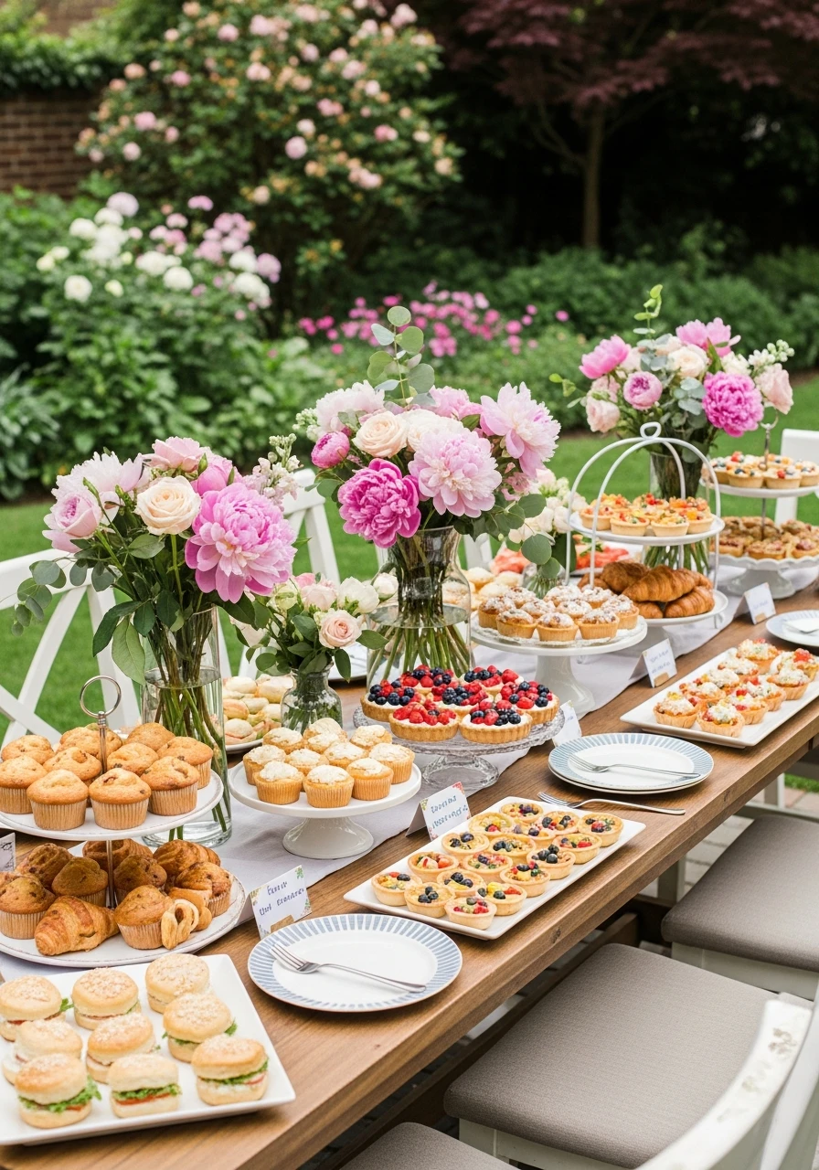 Garden Brunch Graduation Party