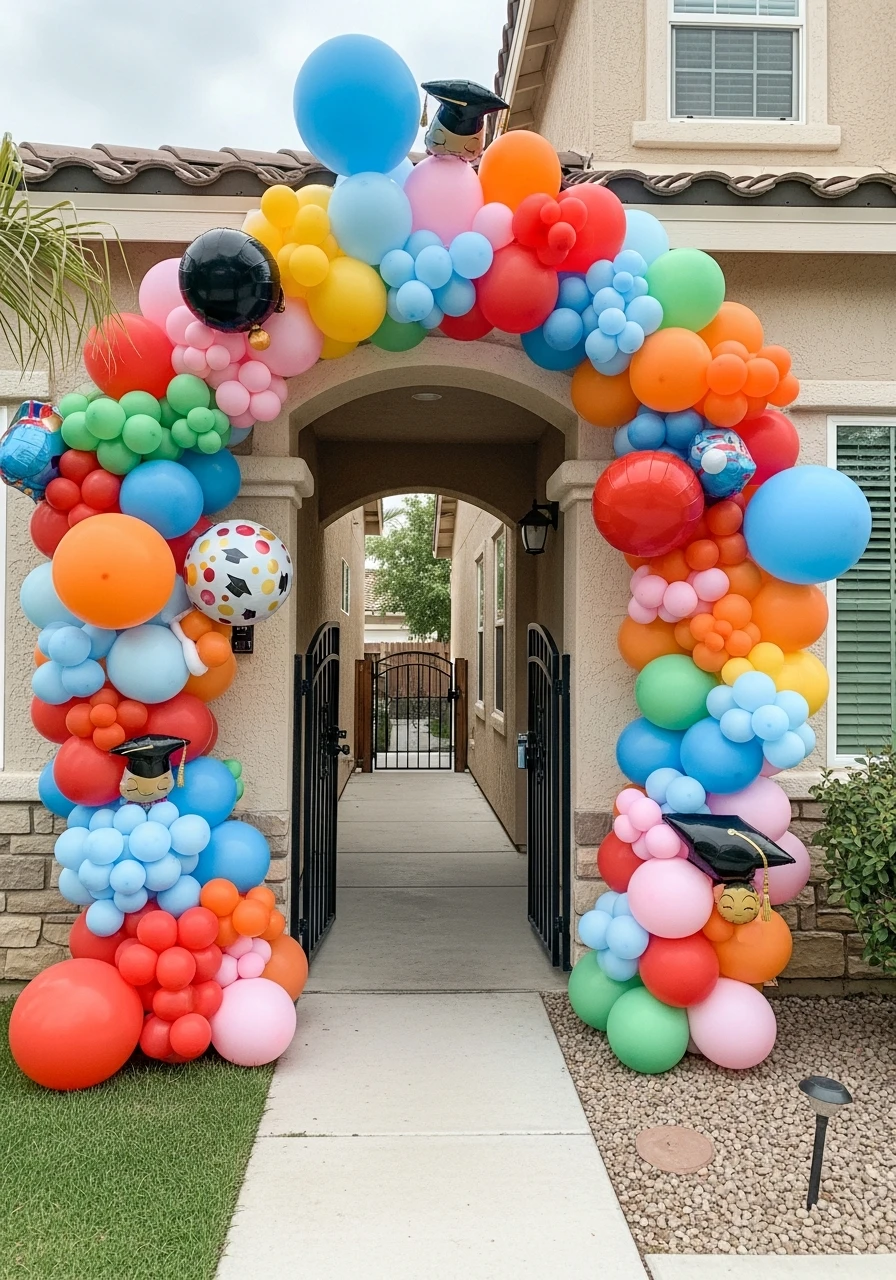Balloon Arch Entrance Display