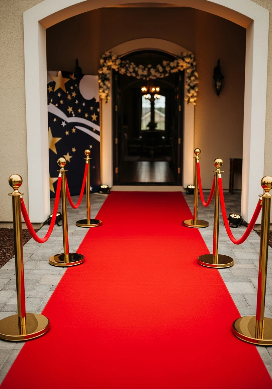 Hollywood Red Carpet Graduation Theme