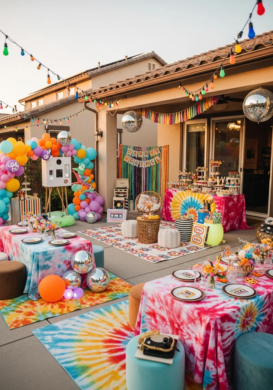 Retro Throwback Theme Party