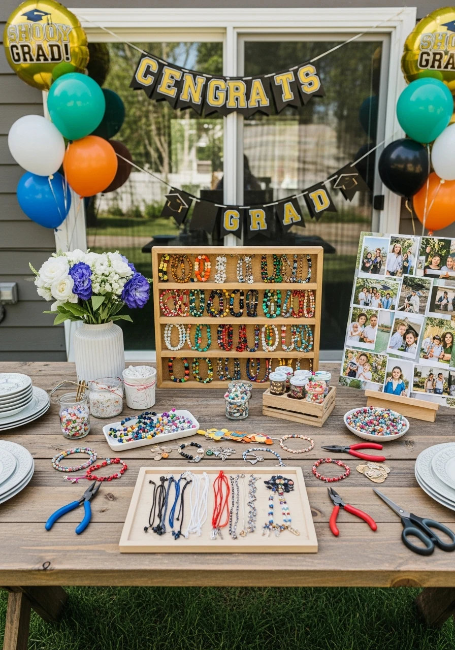DIY Bracelet Craft Station