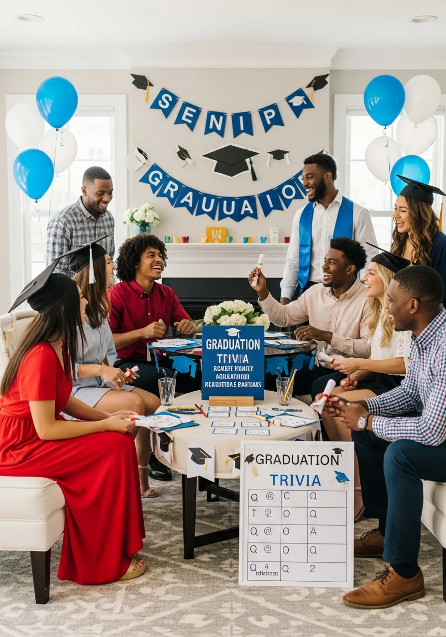 Graduation Trivia Game Party