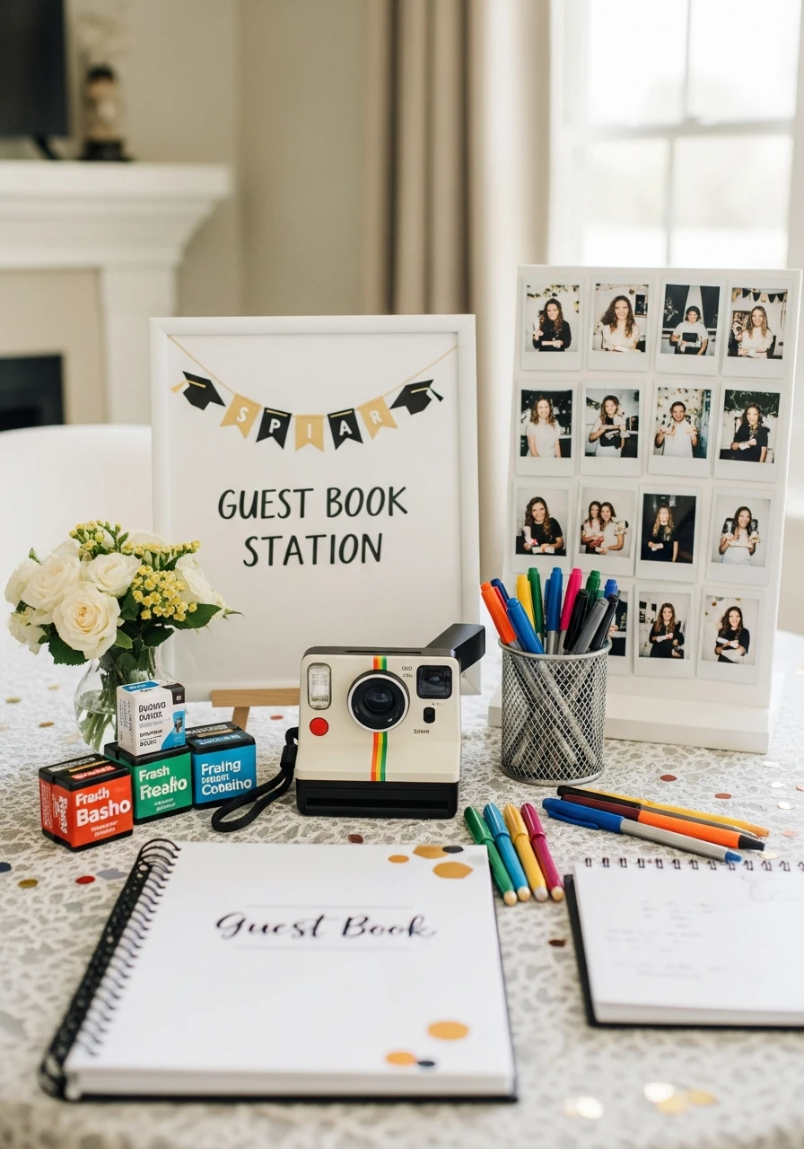 Polaroid Guest Book Station