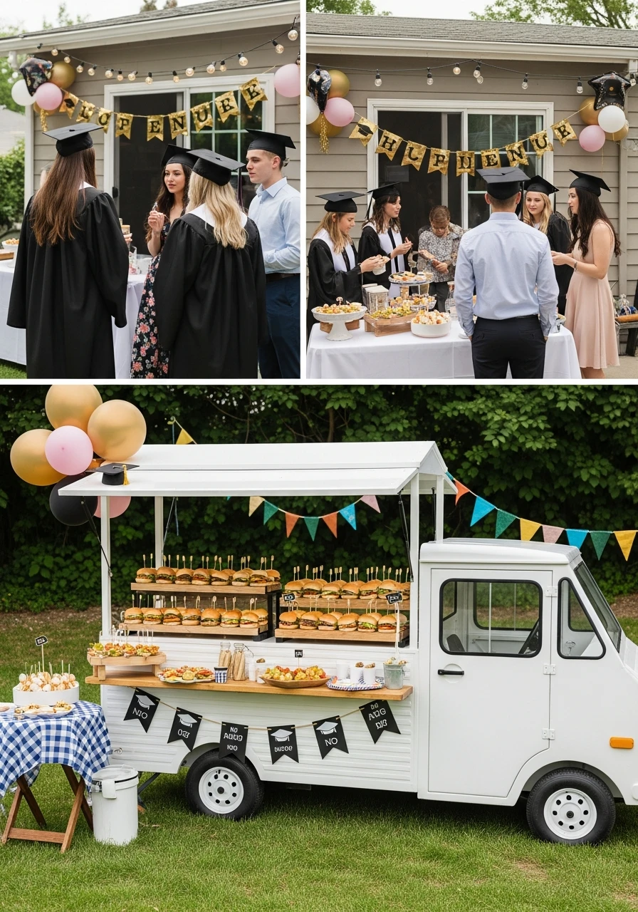 Mini Food Truck Style Setup