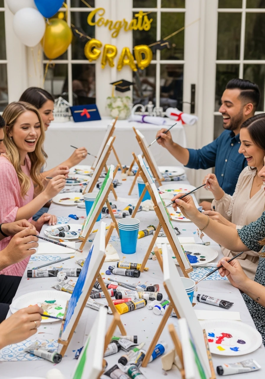 Art and Paint Party Celebration