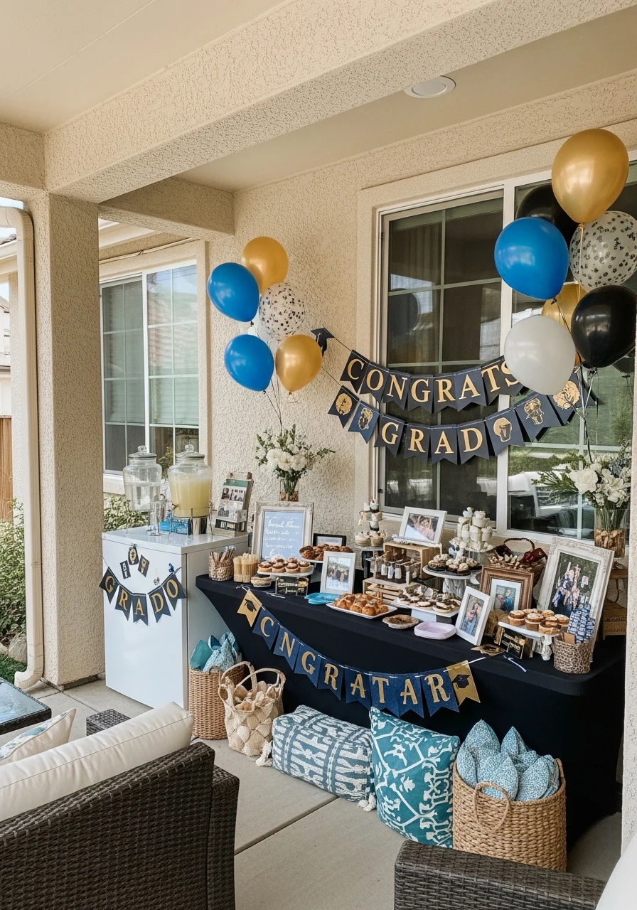 Social Media Hashtag Graduation Party