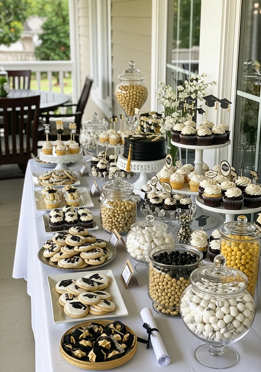 Dessert Bar Graduation Party