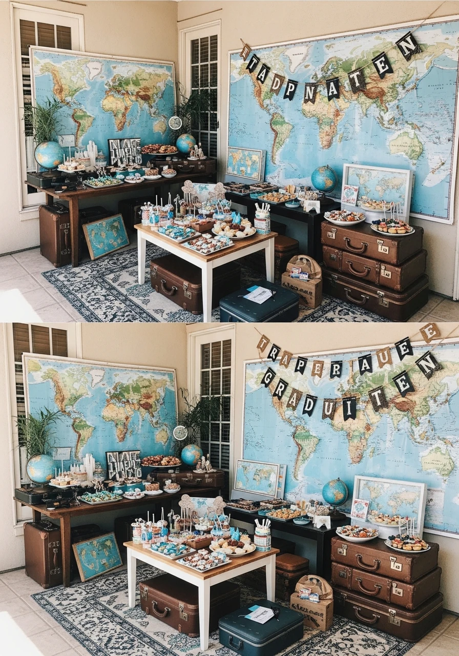 Travel Adventure Graduation Theme