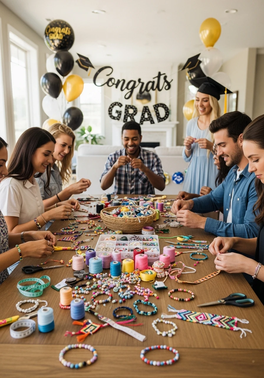 Friendship Bracelet Making Party