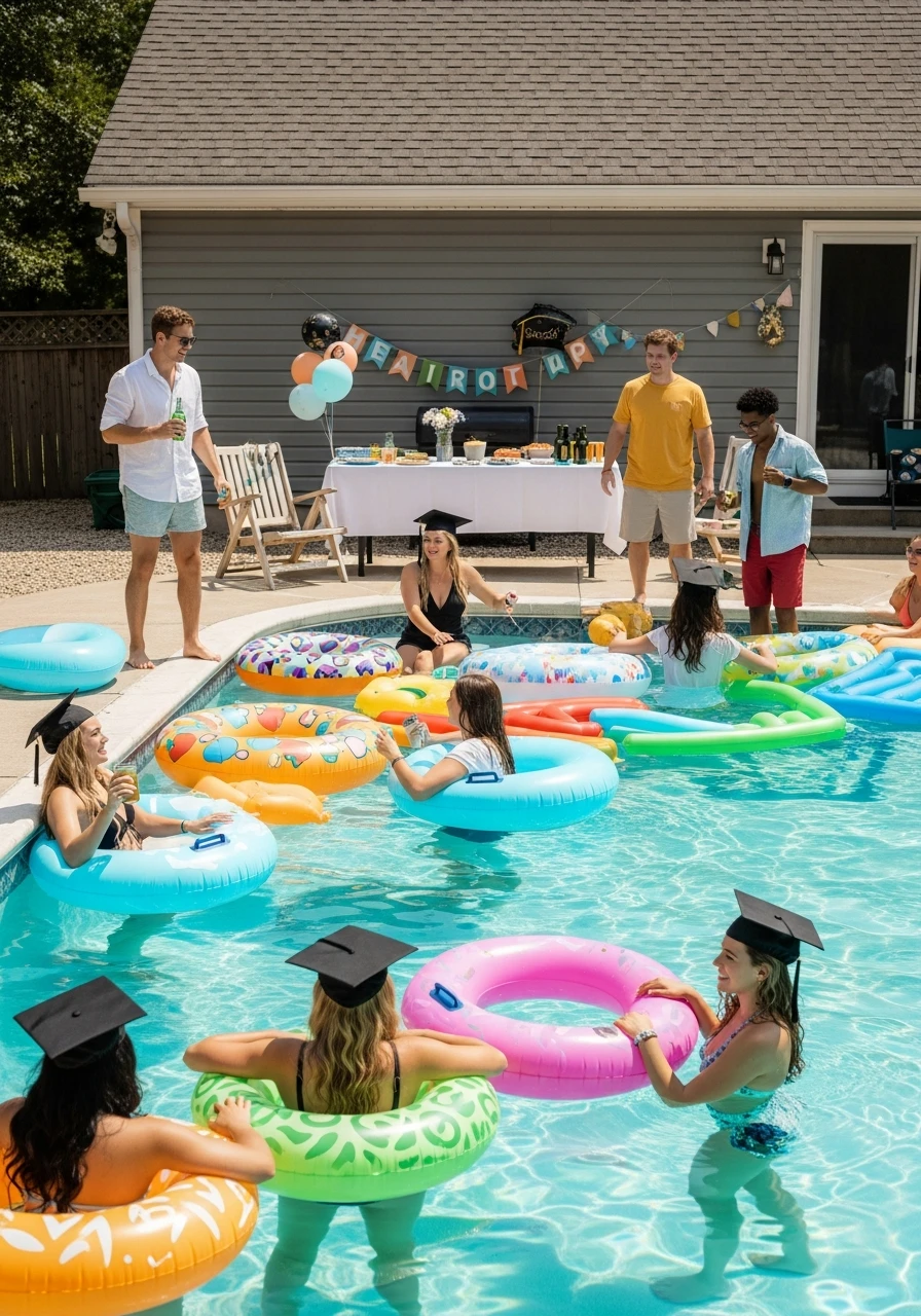 Pool Party Graduation Bash
