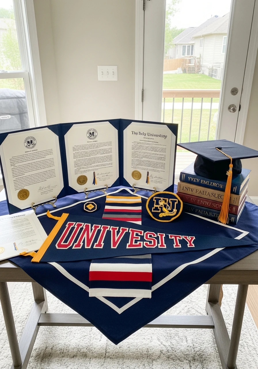 College Commitment Display Table