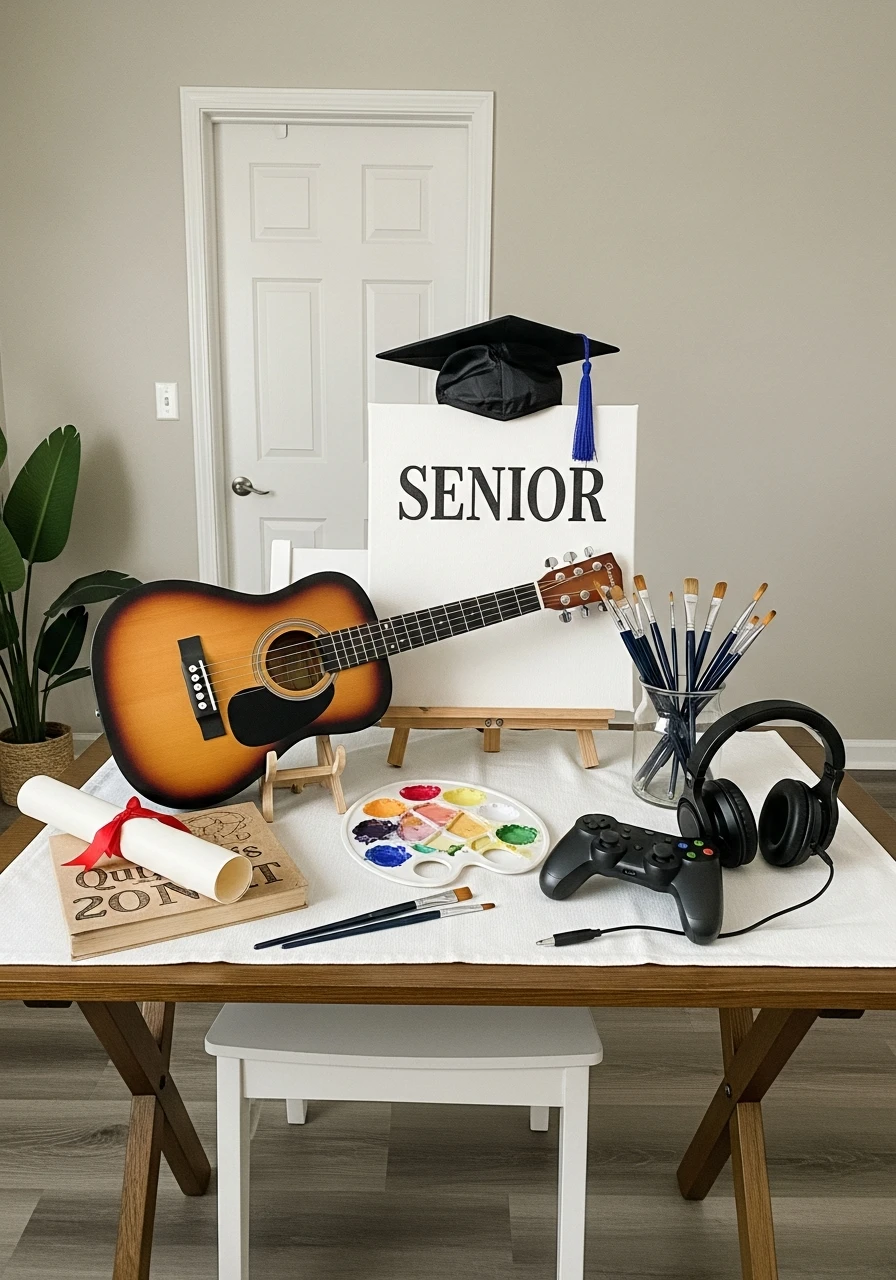 Hobby-Themed Senior Table